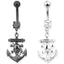 TBPN145 BANANA WITH ANCHOR &SKULL