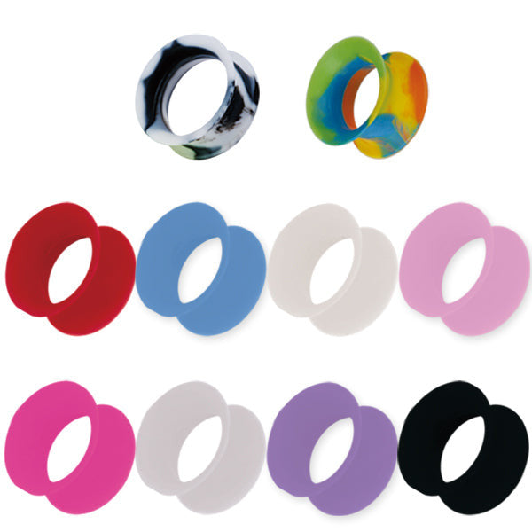 USTN05 SILICONE FLESH TUNNEL