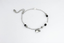 NSLD21 STAINLESS STEEL NECKLACE PEARL ONYX AAB CO..