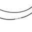 NSLS01 SILICON CHAIN WITH STAINLESS STEEL CLOSER