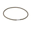 NSS362 STAINLESS STEEL LEATHER NECKLACE AAB CO..
