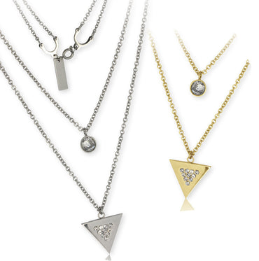 NSS458 STAINLESS STEEL NECKLACE AAB CO..