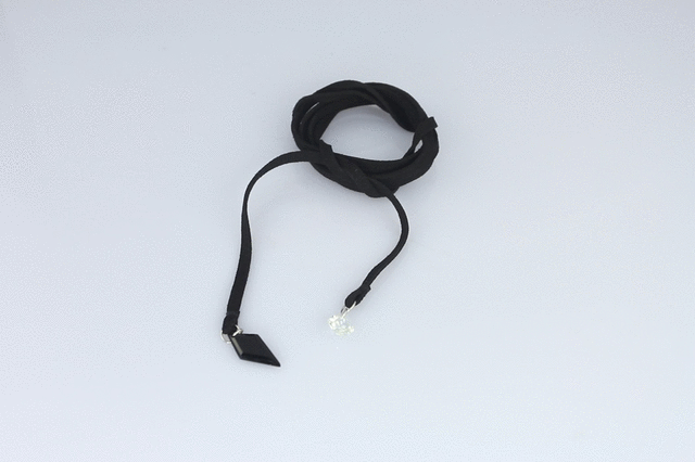 NSS521 STAINLESS STEEL LEATHER NECKLACE