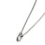 NSS702 STAINLESS STEEL NECKLACE  WITH RING