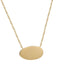 NSS782 STAINLESS STEEL NECKLACE WITH EPOXY AAB CO..