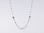 NSS796 STAINLESS STEEL NECKLACE WITH SHELL PEARL AAB CO..
