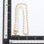 NSS797 STAINLESS STEEL NECKLACE WITH SHELL PEARL AAB CO..