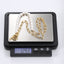 NSS797 STAINLESS STEEL NECKLACE WITH SHELL PEARL AAB CO..
