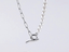 NSS797 STAINLESS STEEL NECKLACE WITH SHELL PEARL AAB CO..