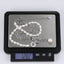 NSS798 STAINLESS STEEL NECKLACE WITH PEARL AAB CO..