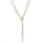 NSS800 STAINLESS STEEL NECKLACE WITH PEARL AAB CO..