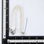 NSS802 STAINLESS STEEL NECKLACE WITH SHELL PEARL AAB CO..
