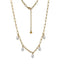 NSS804 STAINLESS STEEL NECKLACE WITH PEARL