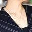 NSS805 STAINLESS STEEL NECKLACE WITH PEARL AAB CO..