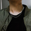 NSS862 STAINLESS STEEL NECKLACE WITH SHELL PEARL