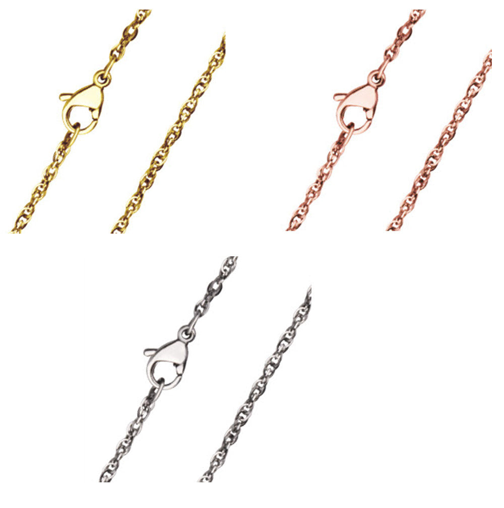 NSSC121 STAINLESS STEEL NECKLACE