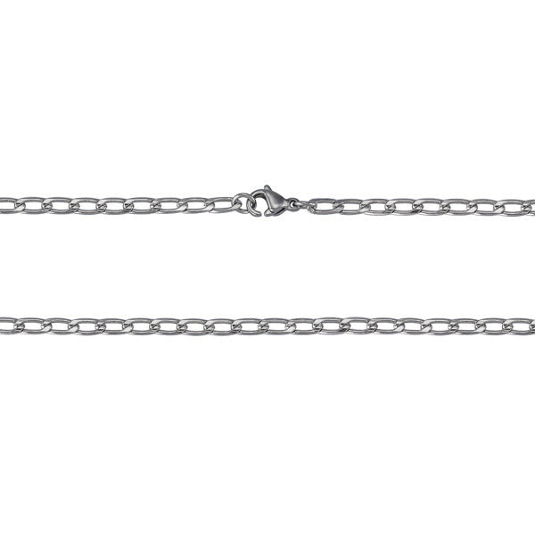 NSSC127 STAINLESS STEEL NECKLACE AAB CO..