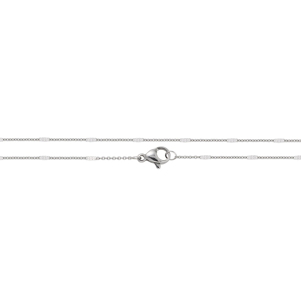 NSSC128 STAINLESS STEEL NECKLACE