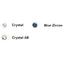 P12-4T6 JEWELLED BALLW/BIGER  STONE