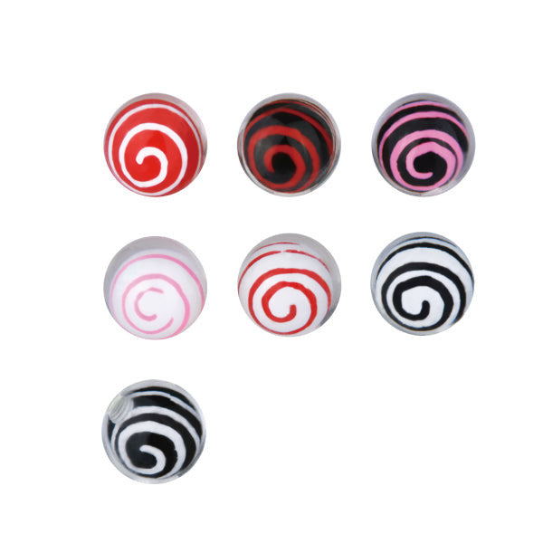 P74-6T U.V. BALL WITH SPIRAL DESIGN AAB CO..