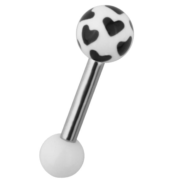 PRTH04 BARBELL WITH HEARTS DESIGN AAB CO..