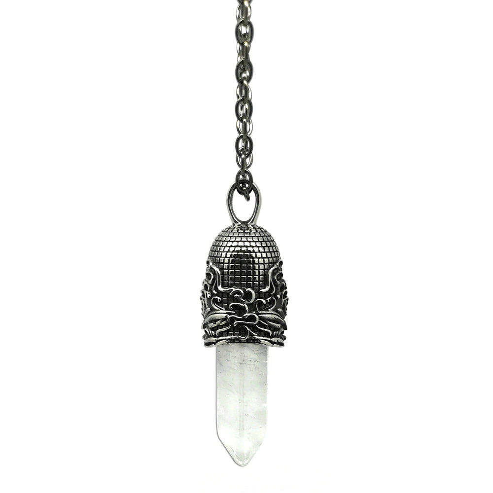 PSS1098 STAINLESS STEEL PENDANT WITH NATURAL STONE