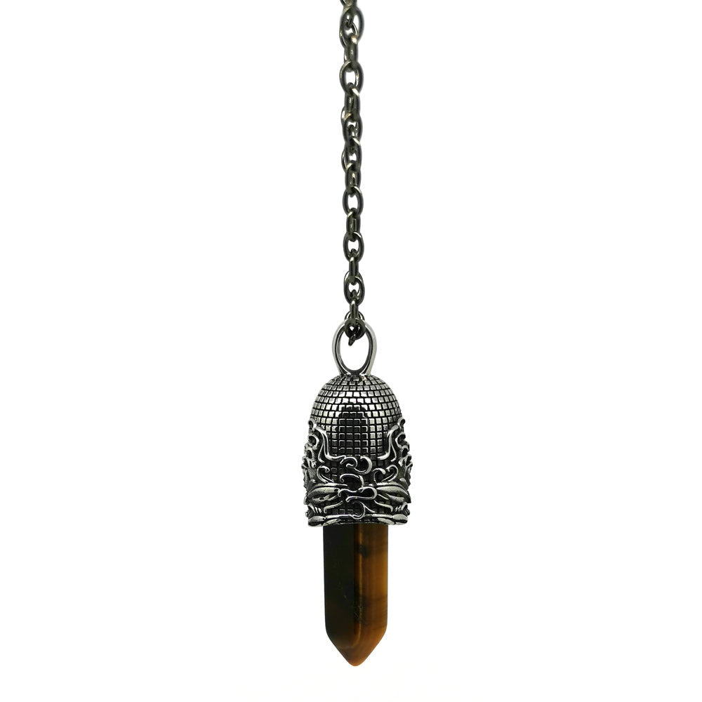 PSS1098 STAINLESS STEEL PENDANT WITH NATURAL STONE AAB CO..