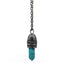 PSS1098 STAINLESS STEEL PENDANT WITH NATURAL STONE AAB CO..