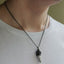 PSS1098 STAINLESS STEEL PENDANT WITH NATURAL STONE AAB CO..