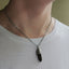 PSS1099 STAINLESS STEEL PENDANT WITH NATURAL STONE
