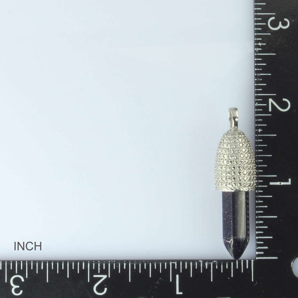 PSS1099 STAINLESS STEEL PENDANT WITH NATURAL STONE AAB CO..