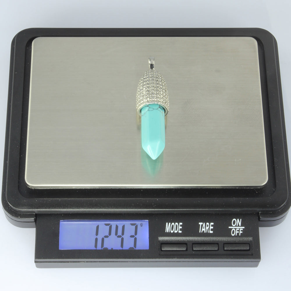 PSS1099 STAINLESS STEEL PENDANT WITH NATURAL STONE AAB CO..