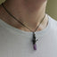 PSS1100 STAINLESS STEEL PENDANT WITH NATURAL STONE