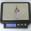 PSS1100 STAINLESS STEEL PENDANT WITH NATURAL STONE