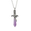 PSS1100 STAINLESS STEEL PENDANT WITH NATURAL STONE
