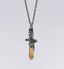 PSS1100 STAINLESS STEEL PENDANT WITH NATURAL STONE