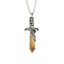 PSS1100 STAINLESS STEEL PENDANT WITH NATURAL STONE AAB CO..