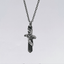 PSS1100 STAINLESS STEEL PENDANT WITH NATURAL STONE