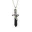 PSS1100 STAINLESS STEEL PENDANT WITH NATURAL STONE