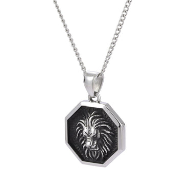 PSS1125 STAINLESS STEEL PENDANT WITH LION AAB CO..