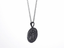 PSS1129 STAINLESS STEEL PENDANT WITH 925 BLACK AAB CO..