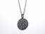 PSS1133 STAINLESS STEEL PENDANT WITH 925 BLACK AAB CO..