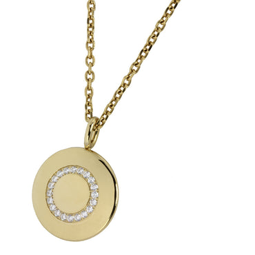 PSS1137 STAINLESS STEEL PENDANT WITH CZ AAB CO..