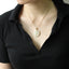 PSS1137 STAINLESS STEEL PENDANT WITH CZ AAB CO..