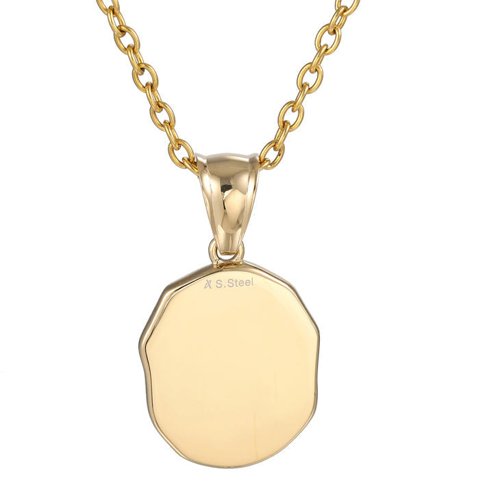 PSS1161 STAINLESS STEEL OVAL PENDANT AAB CO..