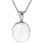 PSS1161 STAINLESS STEEL OVAL PENDANT AAB CO..