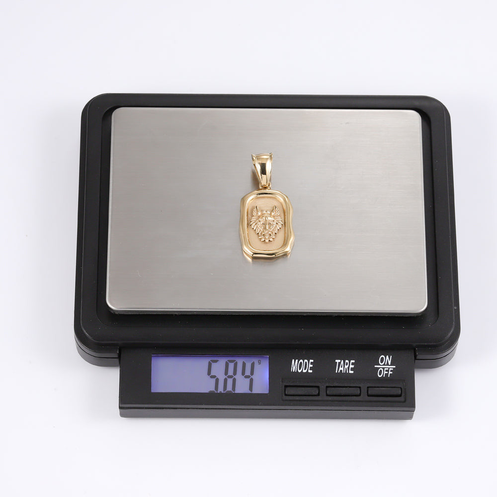 PSS1163 STAINLESS STEEL SQUARE PENDANT AAB CO..