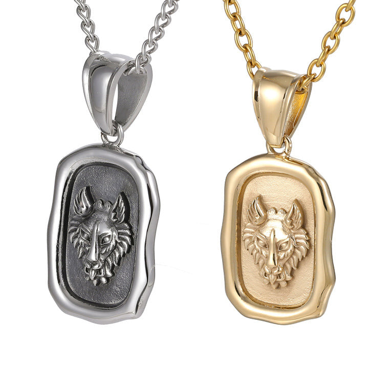 PSS1163 STAINLESS STEEL SQUARE PENDANT AAB CO..