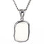 PSS1163 STAINLESS STEEL SQUARE PENDANT