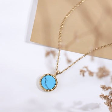 PSS1167 STAINLESS STEEL PENDANT WITH STONE AAB CO..